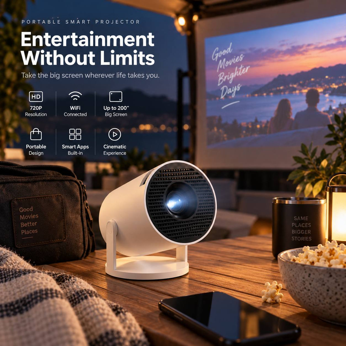 Portable Smart Projector