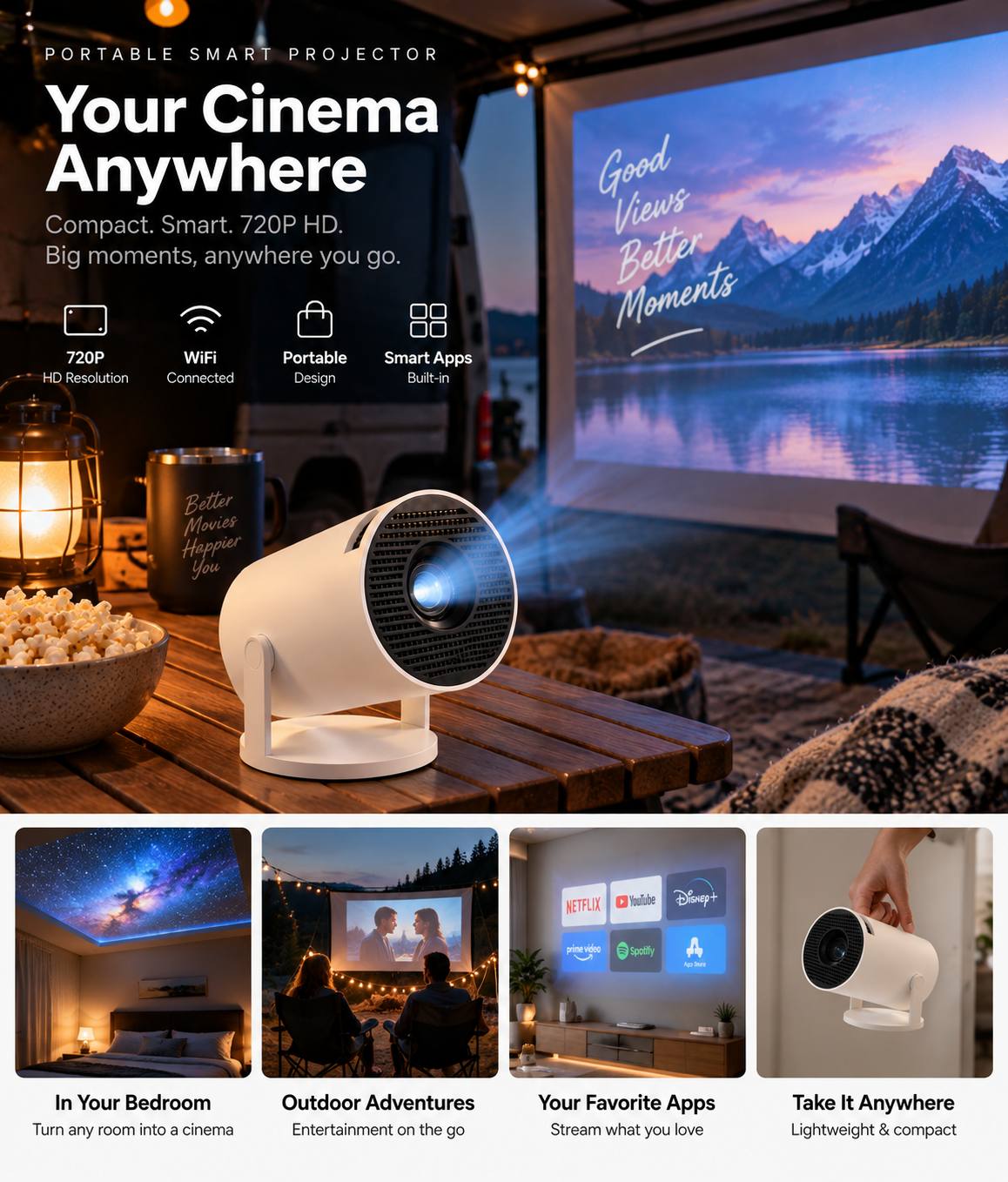 Portable Smart Projector